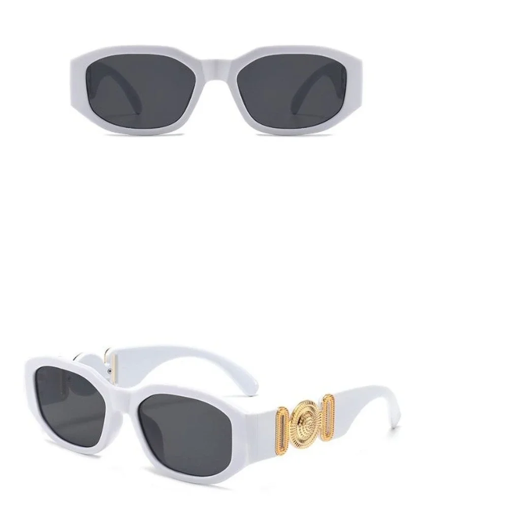 Men Sunglasses Fashion Designer Retro Square UV Protection Street‎ Wear Lentes